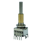 E37 THT vertical | threaded | up to 3 Ncm